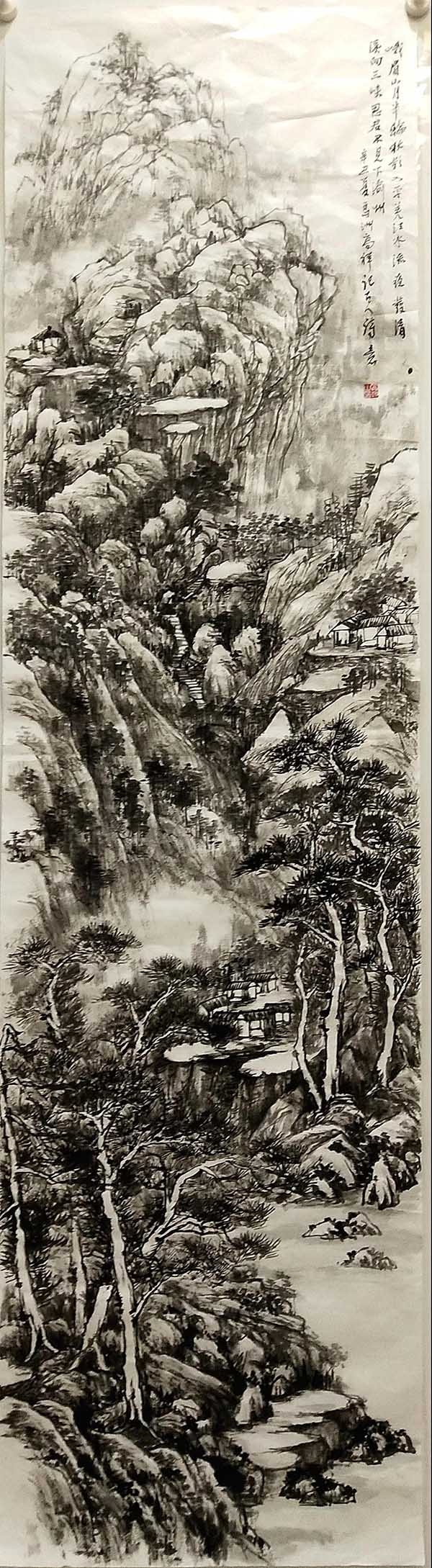 展讯丨凝聚-徐文藻山水画高研班结业作品汇报展_泰州美术馆